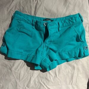 Summer Teal Booty Shorts